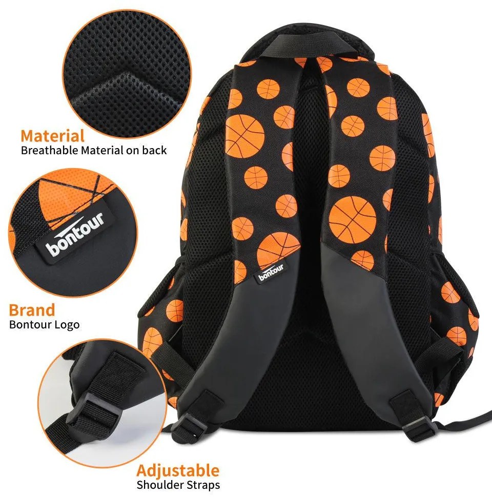 Bontour PLAY Gyerek hátizsák, kosárlabda mintával
