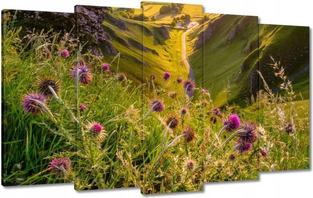 Festmények 100x60 Gyönyörű tájkép Kilátás