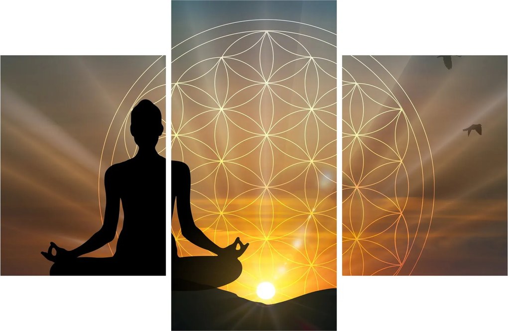 A meditáció képe (90x60 cm)
