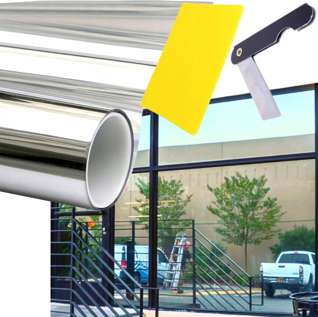 Öntapadós Fólia Velencei Tükör 300 x 75 cm