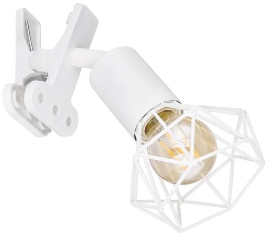 Globo 54802WK - Fali lámpa klipsszel XARA I 1xE14/40W/230V fehér