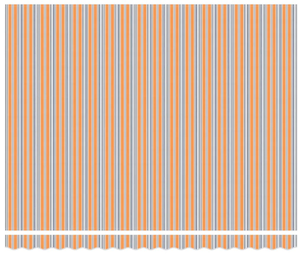 Automatikus Behúzható Napellenző LED Többszínű Csíkkal 400x300 cm