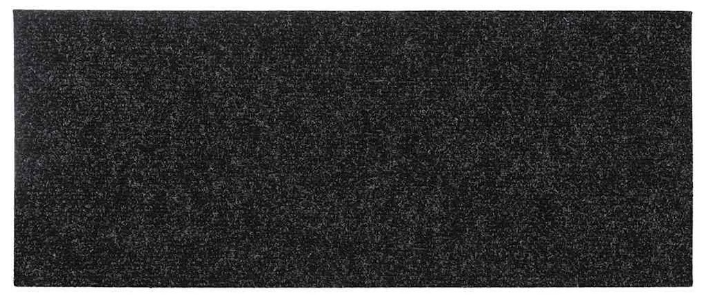 30 db fekete lépcsőszőnyeg öntapadós téglalap alakú 60x25 cm