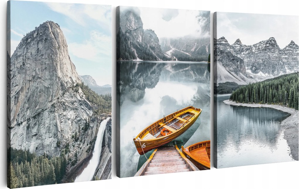 Vászonkép 150 cm **többféle minta** Faliképek A Nappaliba Hegyek