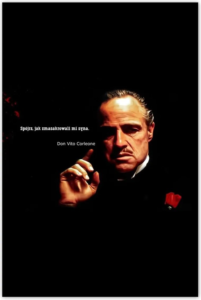 Poszterek 80x120 Godfather Don Idézetek