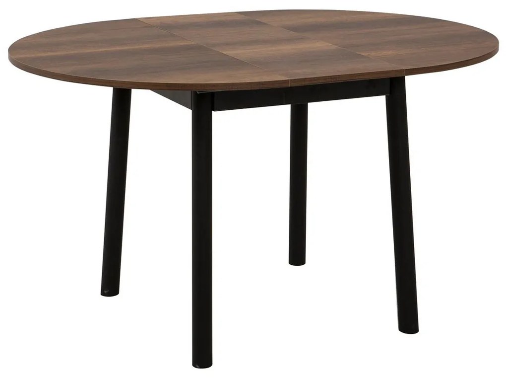 Oliver Walnut Black étkezőasztal