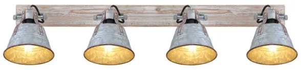 Globo 15366Z-4 - Spotlámpa GÜNTHER 4xE27/60W/230V