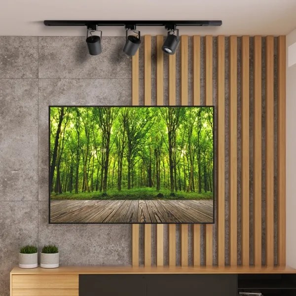 Spotlámpa sínrendszerhez MINOR 3xGU10/10W/230V + 1 m sín rendszer