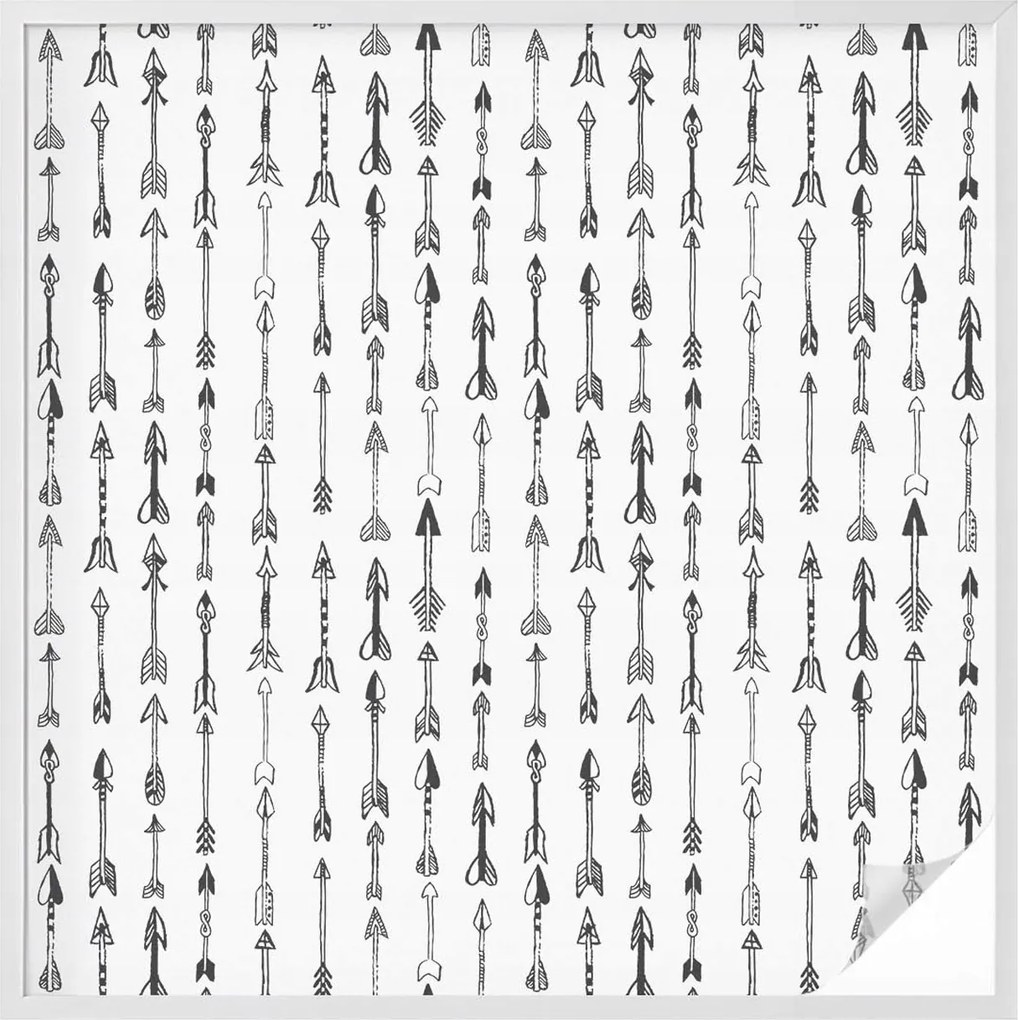 Szélvédőfólia Adatvédelem Geometrikus nyilak 100x100 cm