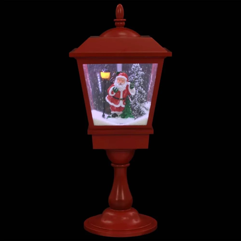 karácsonyi talpas lámpa Mikulással 64 cm LED
