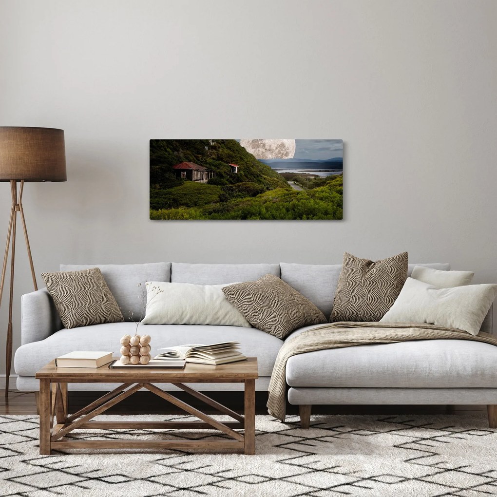 Holdas tájkép (120x50 cm)