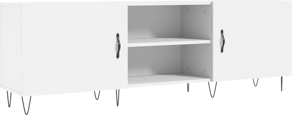 vidaXL fehér szerelt fa TV-szekrény 150 x 30 x 50 cm