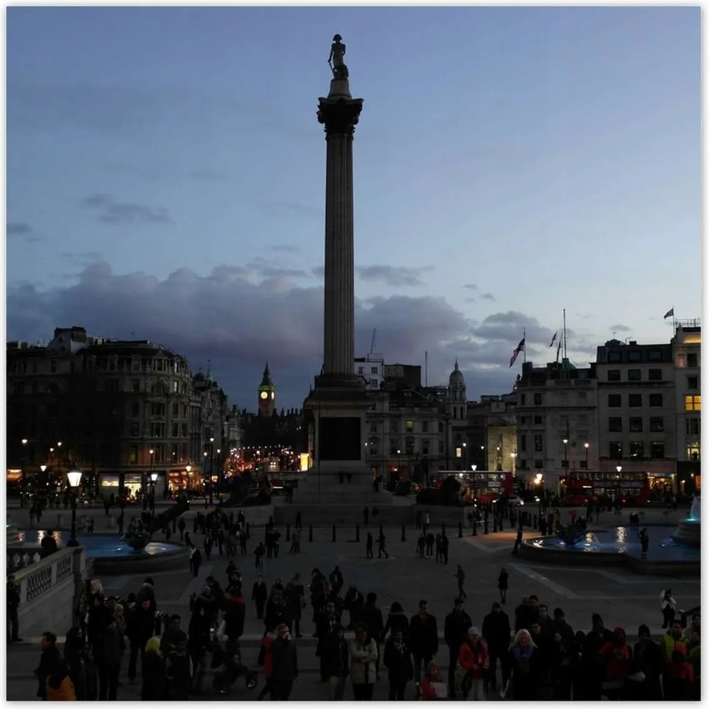 Poszterek 140x140 Big Ben távol