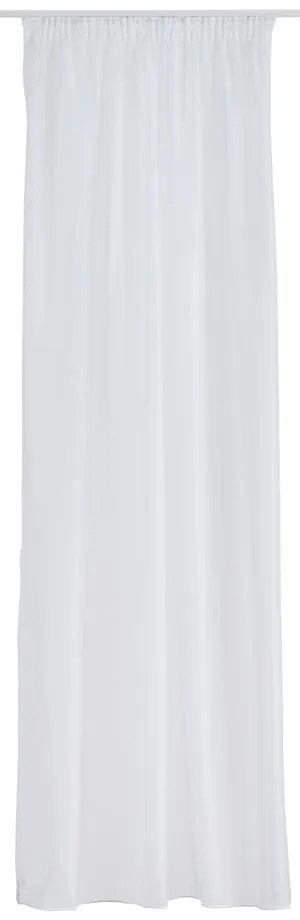 Fehér átlátszó függöny 140x245 cm Voile – Mendola Fabrics