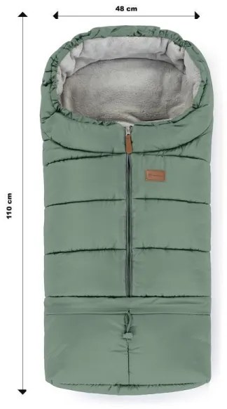 PETITE&MARS - Baba bundazsák 3in1 JIBOT zöld
