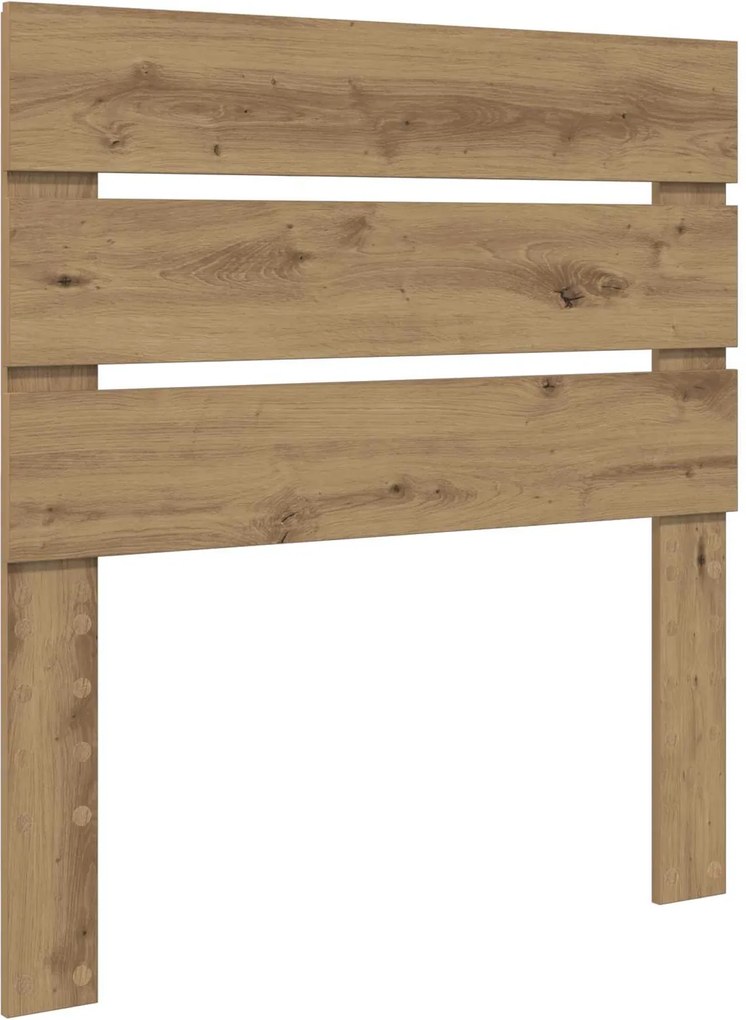 vidaXL Fejtámla Artisan tölgy 90 cm Faanyag