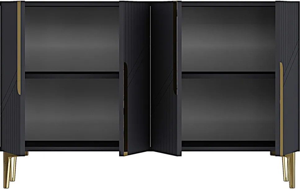 Evva 120 - Anthracite, Gold