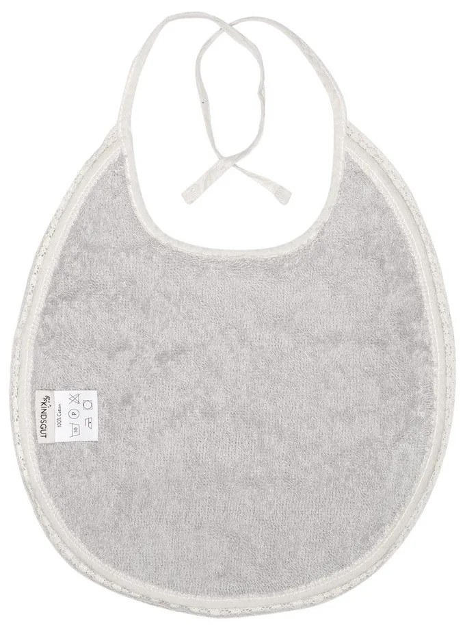 Paris szürke muszlin előke - Kindsgut