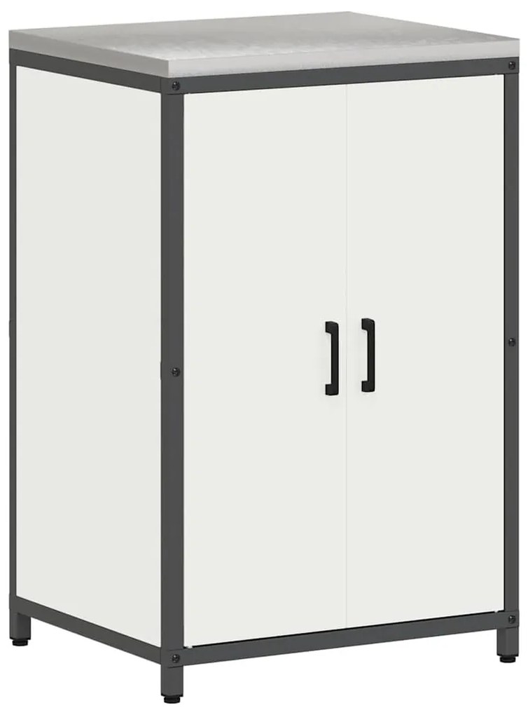 Konyhai Tároló Készlet polcokkal 2 pcs Fehér 150 x 50 x 92 cm