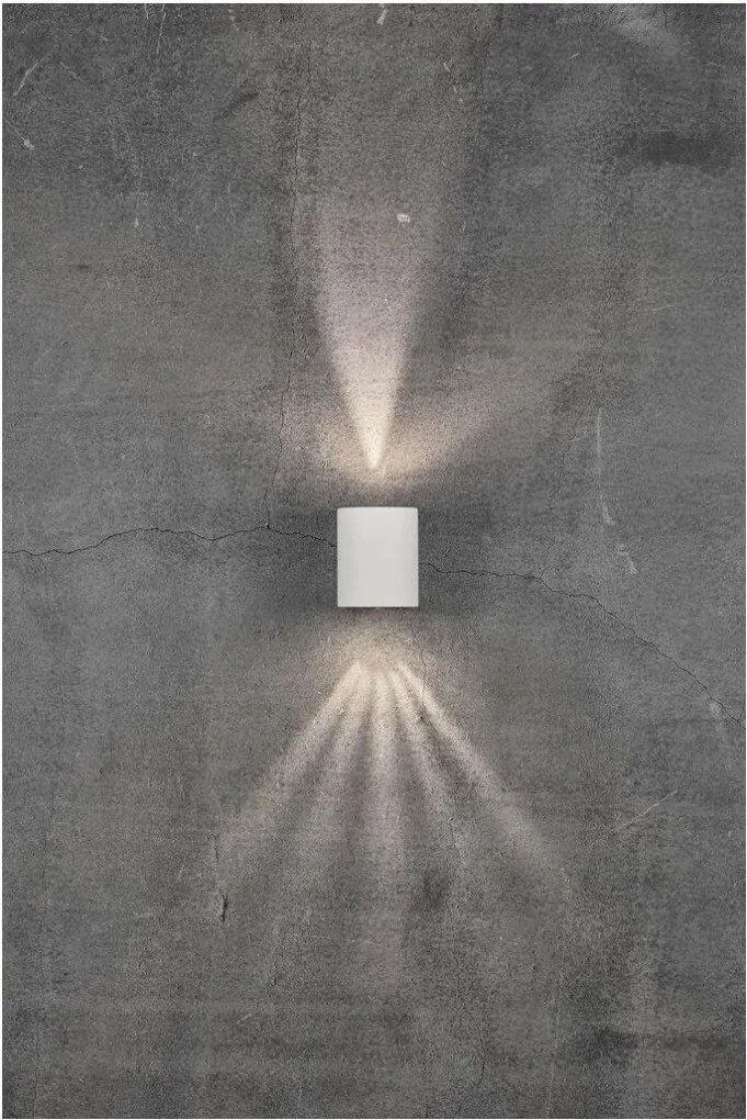 NORDLUX 49701001 CANTO Modern Kültéri Fali Lámpa Fehér LED IP44