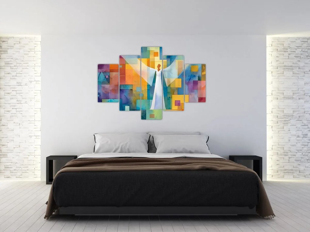 Kép - Geometrikus angyal (150x105 cm)