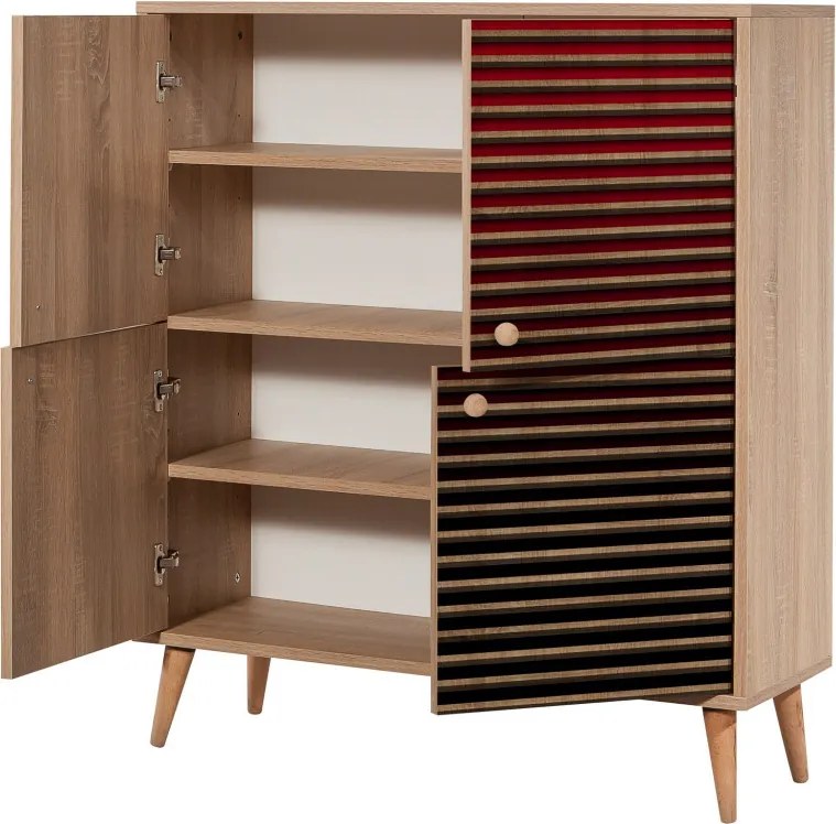 Konyhaszekrény, 95 cm – Multilux-221