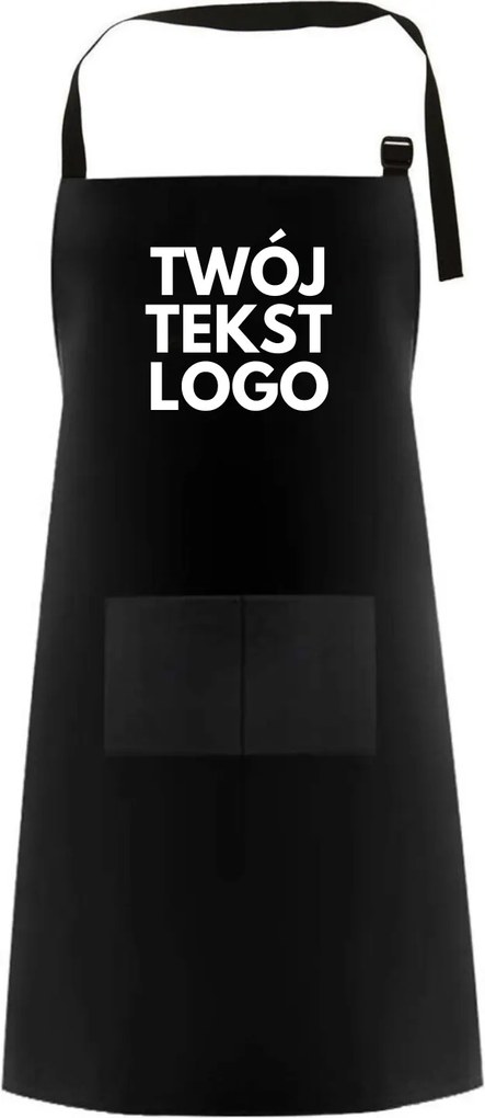 Konyhai kötény saját Logó Nyomtatással Grafika Gasztronómiai zsebbel