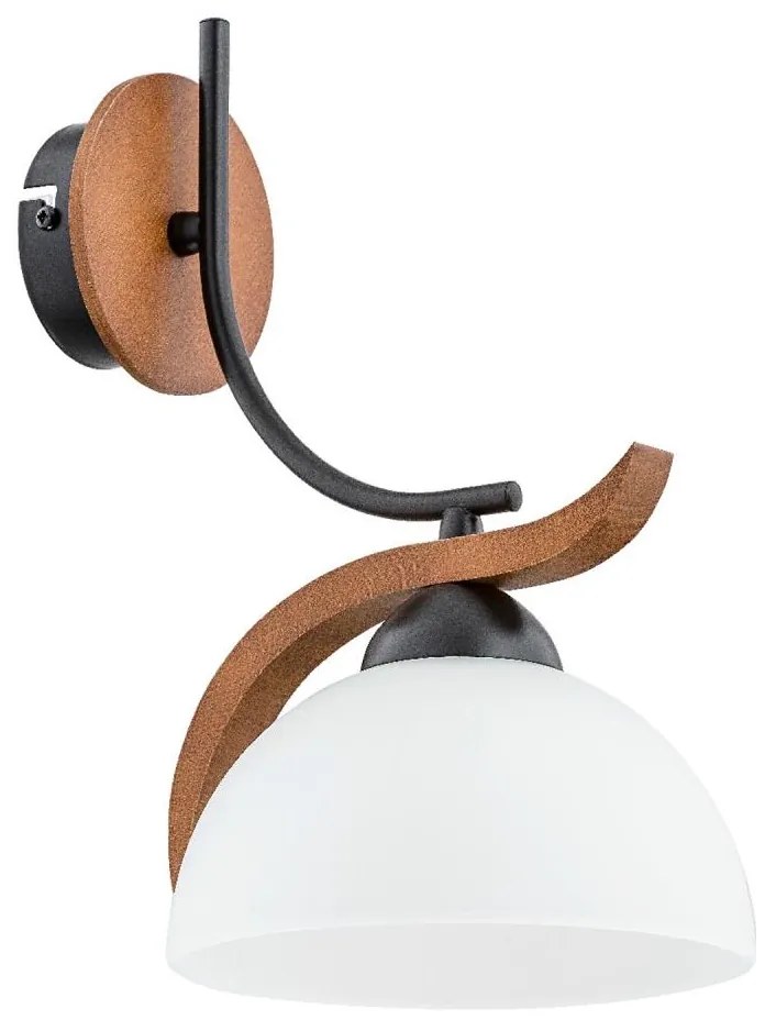 Fali lámpa BAFIA 1xE27/15W/230V barna