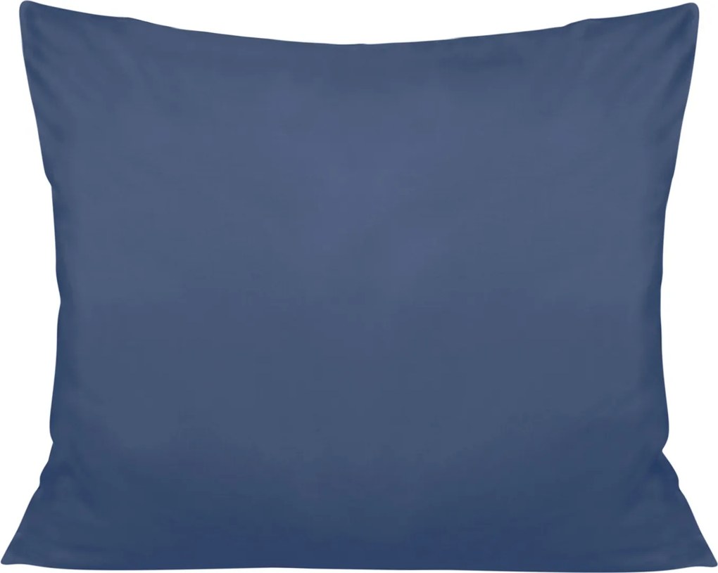 Pamut-szatén párnahuzat 50x60 egyszínű búzavirág