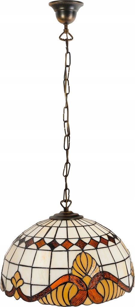 Tiffany stílusú ólomüveg lámpa