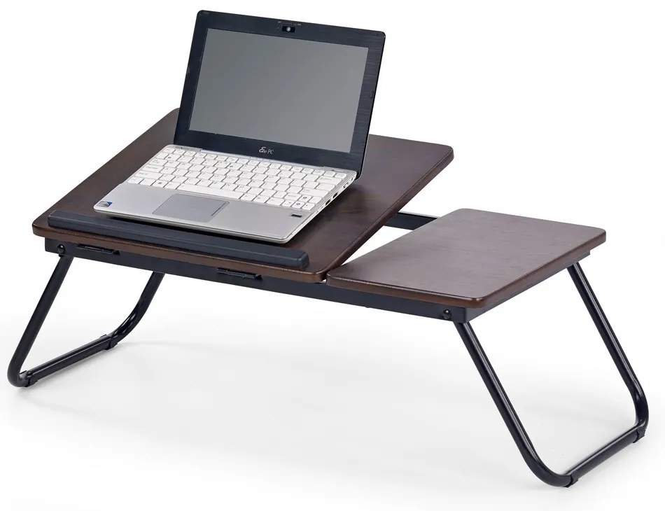 Laptop asztal Sylvester, sötét dió