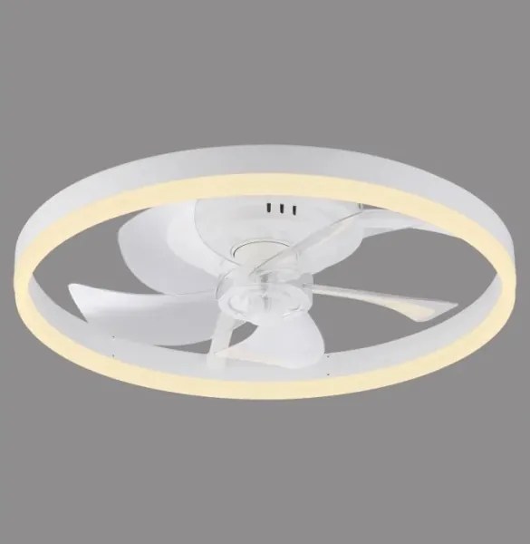 JUST LIGHT. 14624-16 - LED mennyezeti ventilátor világítással RITA LED/22W/230V + távirányító
