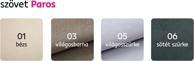 Kinyitható ülőgarnitúra, barna, balos, KORIO U