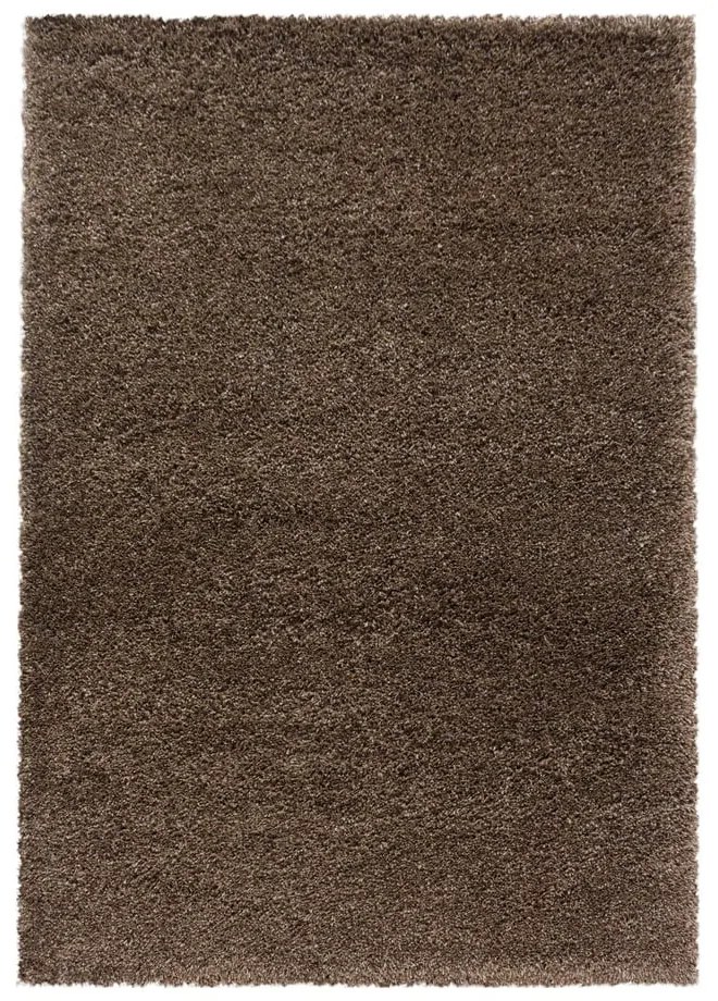 Sötétbarna szőnyeg 200x290 cm Fluffy – Ayyildiz Carpets