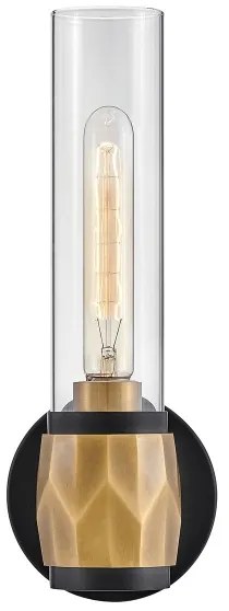 Hinkley HK-ELLISON1-BK-HB -Fürdőszobai lámpa ELLISON 1xE27/40W/230V IP44 arany