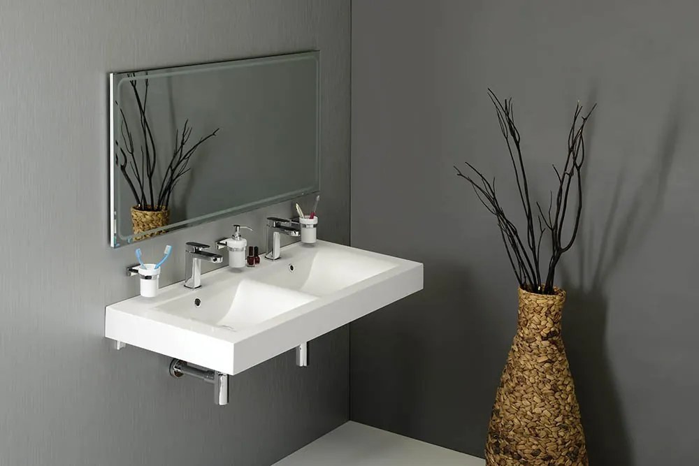 Sapho, GEMINI LED háttérvilágítású tükör 900x500mm, GM090