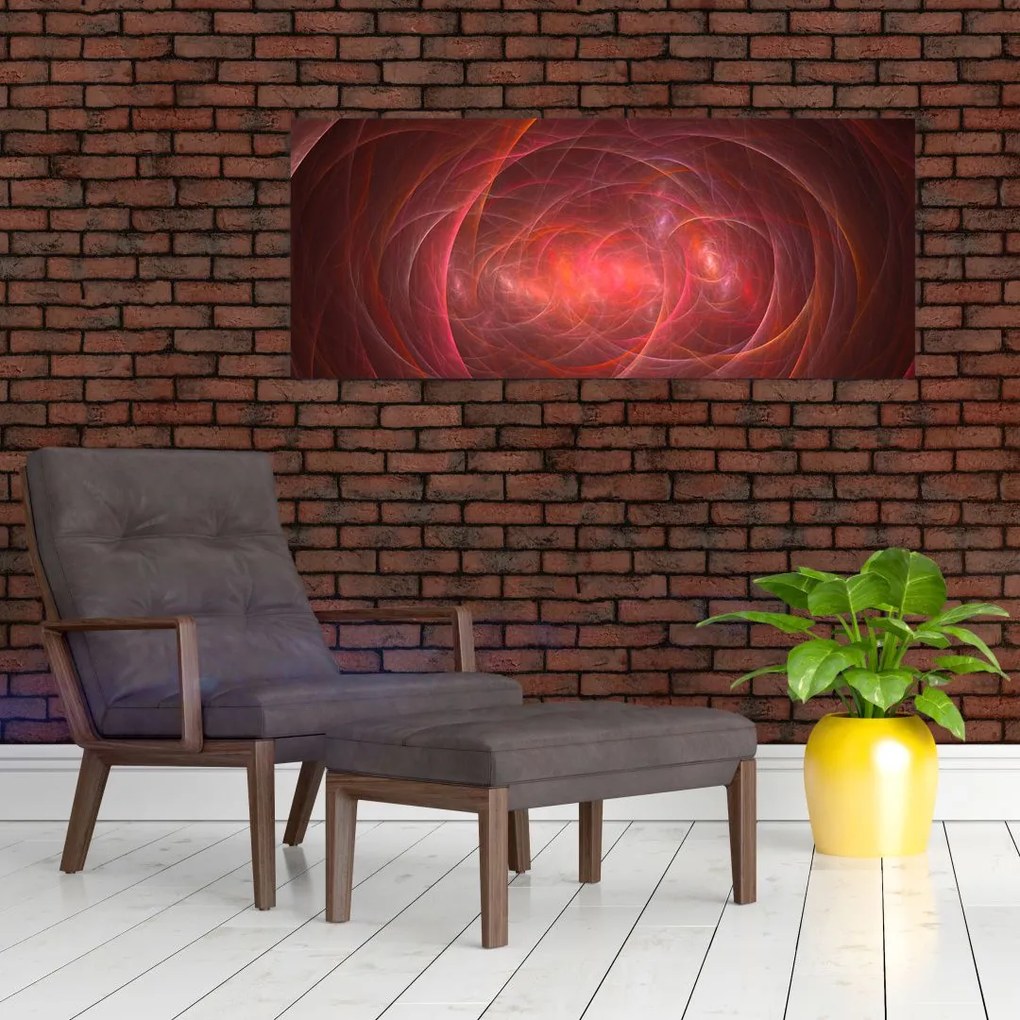 Modern absztrakt kép (120x50 cm)