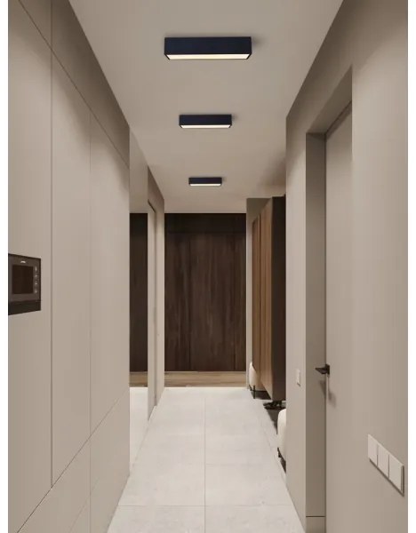 Immax NEO 07074-60-LED Dimmelhető mennyezeti lámpa CANTO 34W/230V fekete Tuya + távirányító