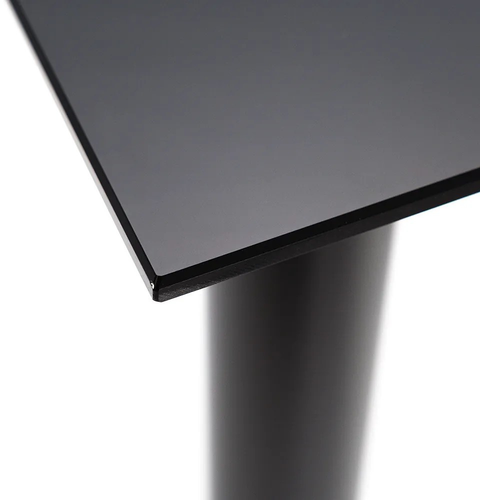 Denton 4+1 étkező garnitúra fehér-fekete