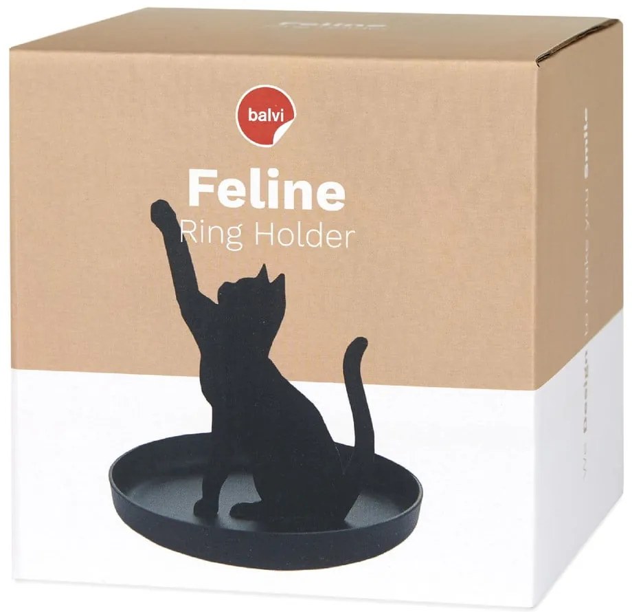 Fém ékszertartó tál Feline – Balvi