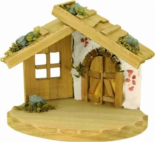 Betlehem állvány- 90° 16x11x13cm 5-6cm-es figurákhoz