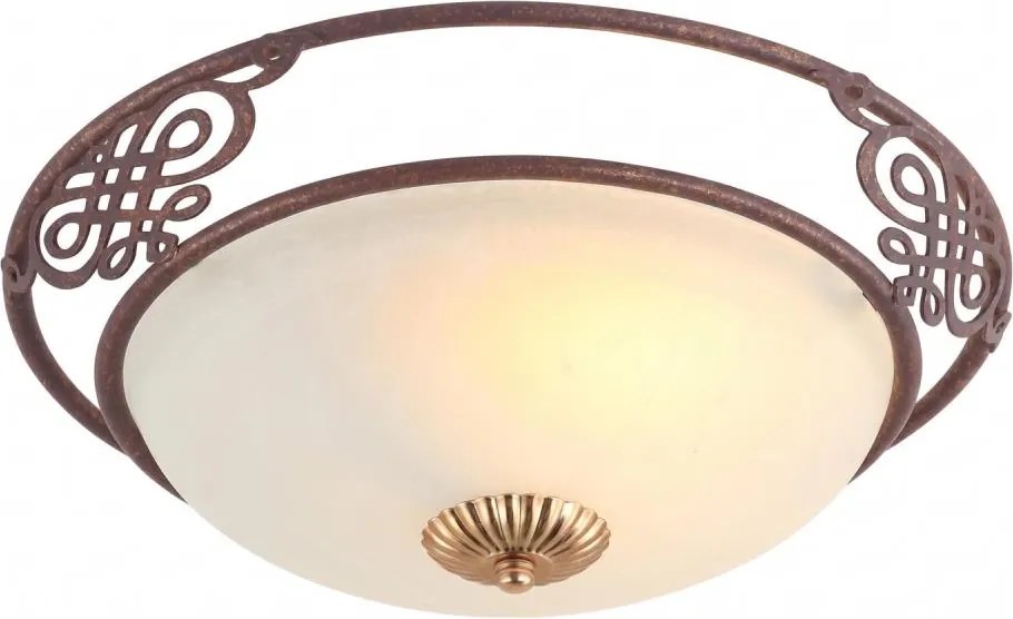 Brilagi - FRESCO mennyezeti lámpa 2xE27/40W/230V Ø 43 cm barna