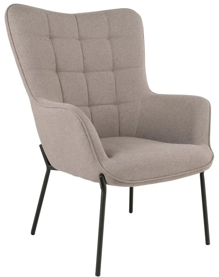 Világosszürke füles fotel Glasgow – House Nordic