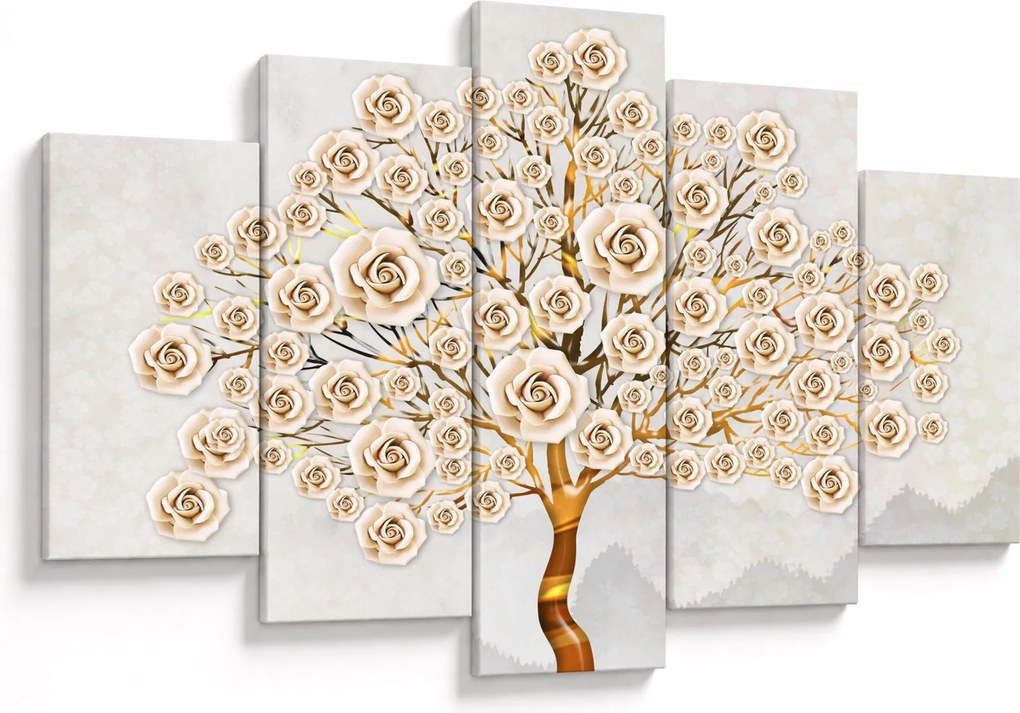 Egy virágfa képe (150x105 cm)