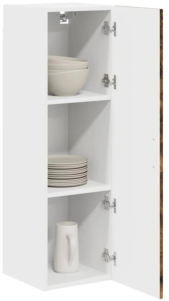 Fali konyhaszekrény Füstölt tölgy 30 x 31 x 100 cm Faanyag