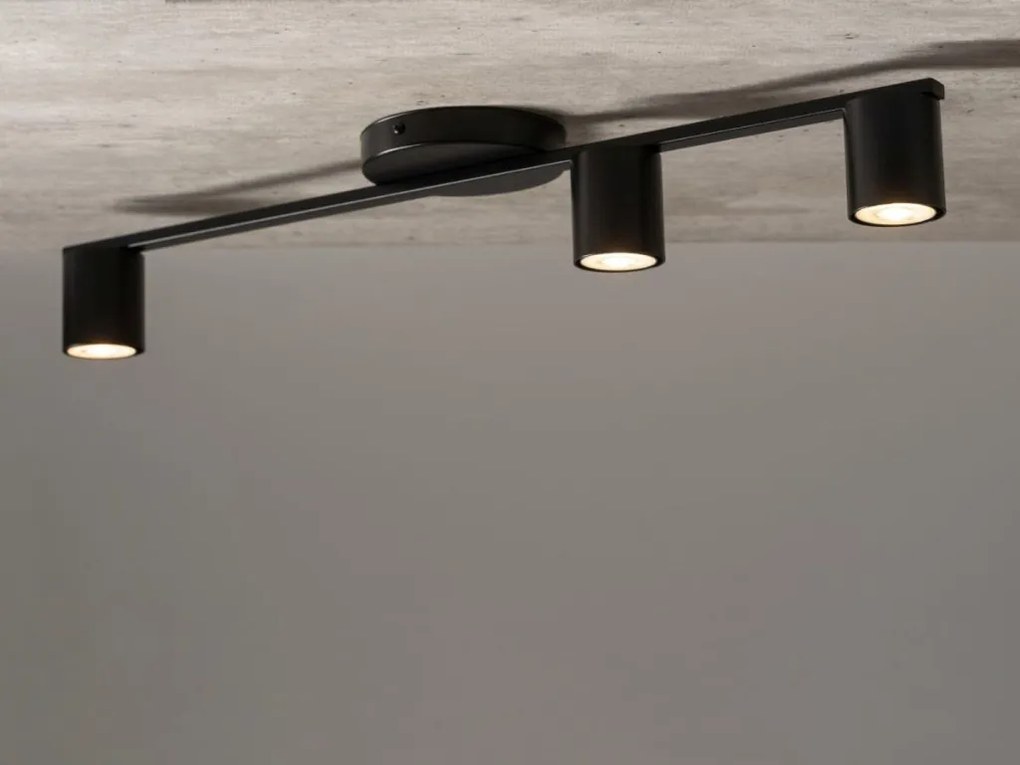 SIGMA LIGHTING 33433 SKY Loft Mennyezeti Lámpa Fekete GU10 IP20