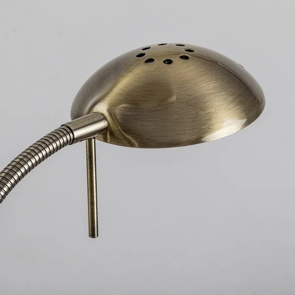 Brilagi - Fényerőszabályozható állólámpa SCARLETT 1xR7s/230W/230V + 1xG9/40W bronz színű