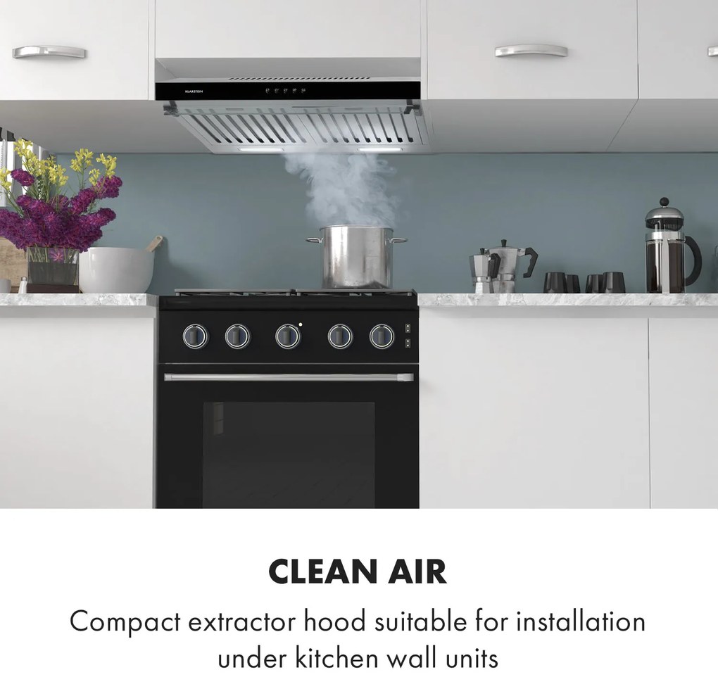 Klarstein Purista Americana, páraelszívó, 306 m³/ó