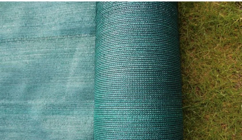Árnyékoló háló sötétzöld 1,2x50m 90% árnyék