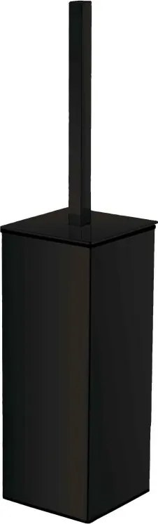 Stella Szabadonálló Wc kefe szögletes fekete 19.208-B